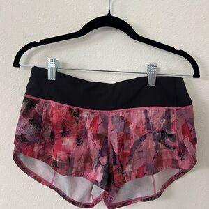 Lululemon speed up running shorts